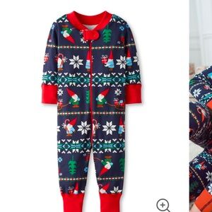 Baby Holiday Zip Sleeper Gnome Sweet Gnome